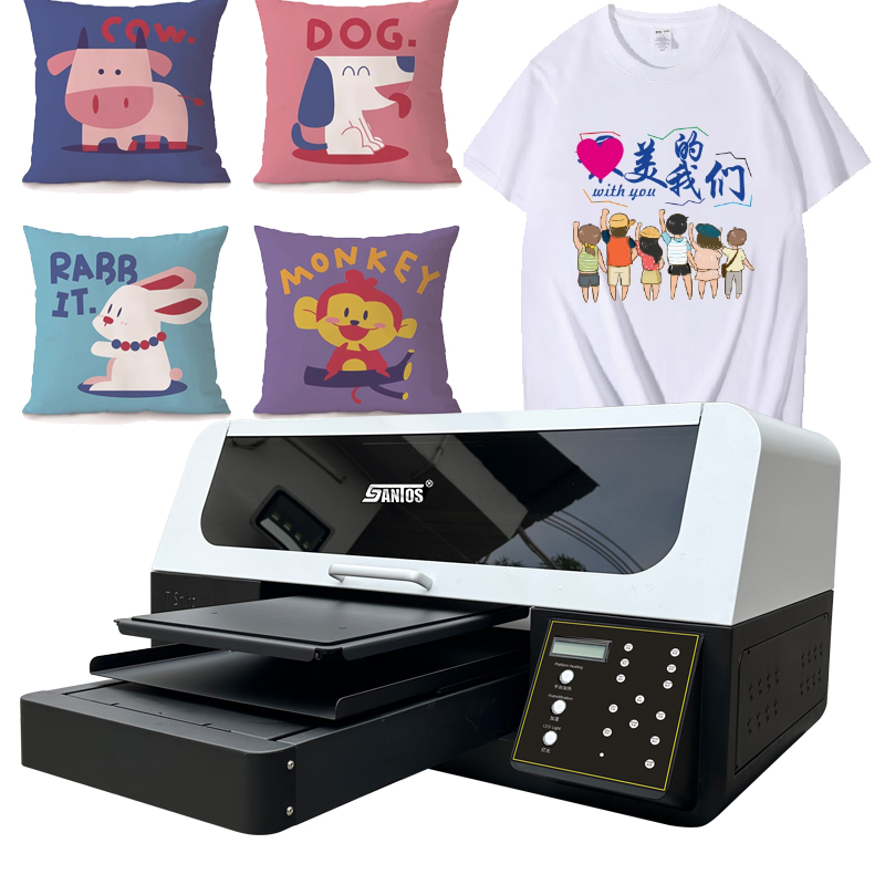 Commercial Printing Machine For Shirts - Flatbed Garment Dtg Printer I3200 I1600