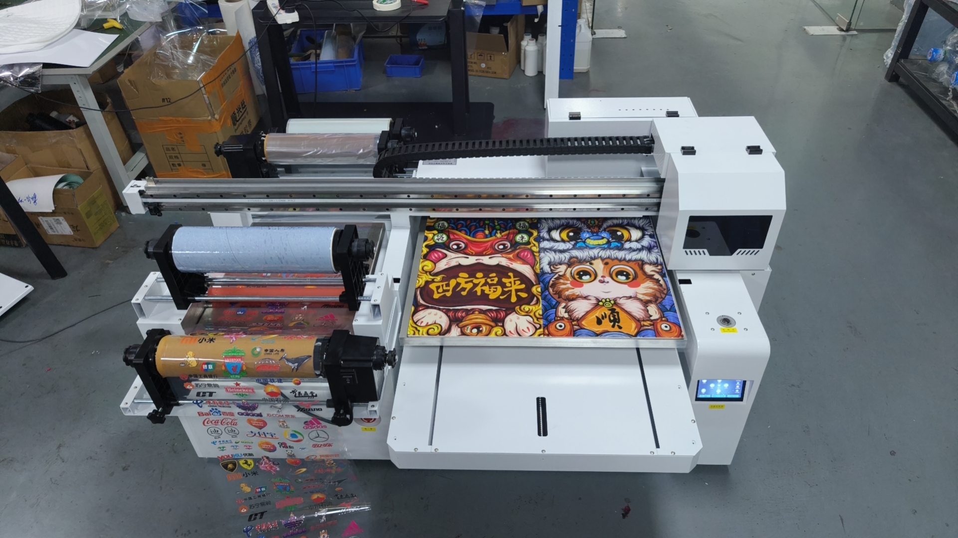 Commercial Print Model - Best-selling Model 6090 UV Flatbed Printer