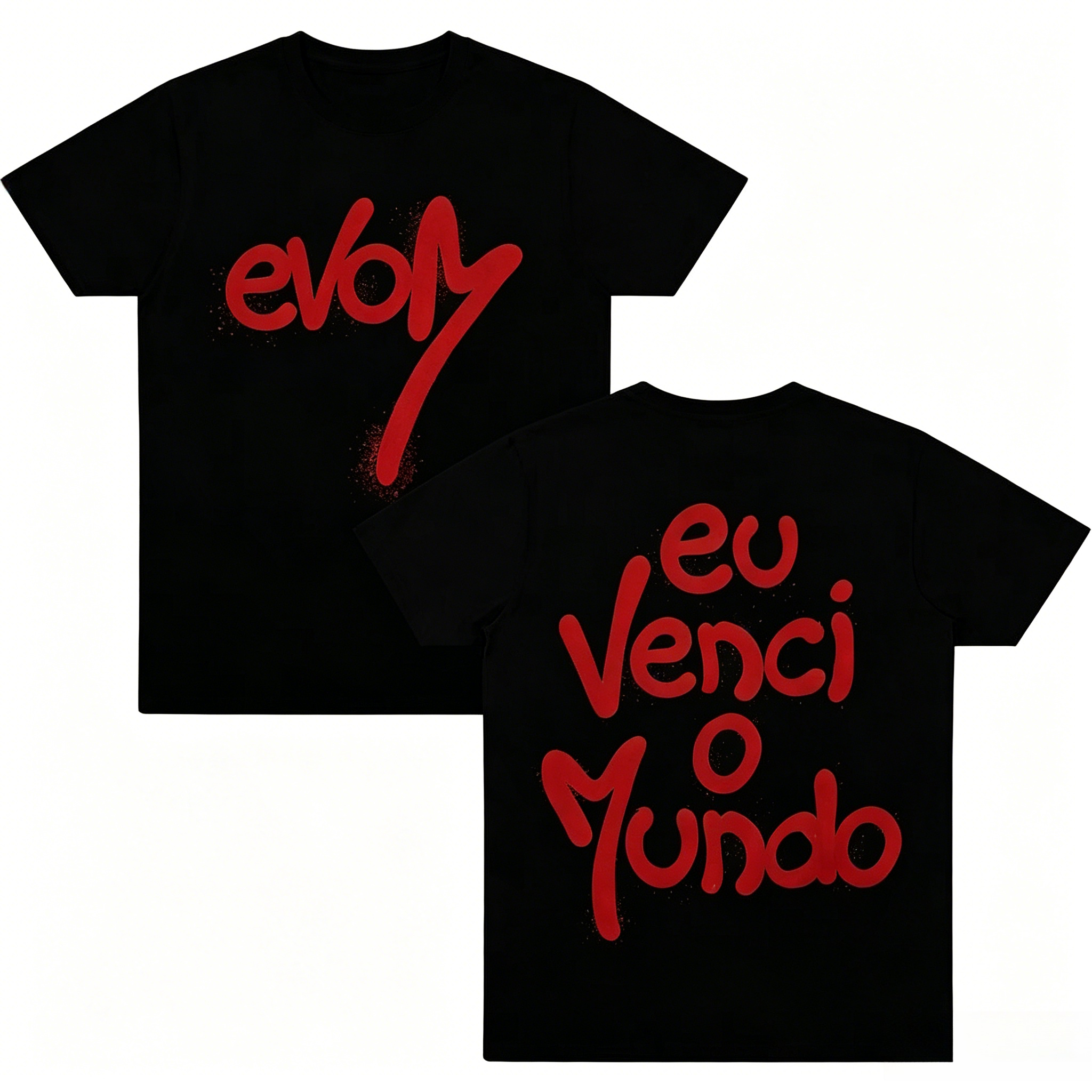 Commercial Shirt Printing - EVOM Veigh Commercialized T-shirt Pattern Printing