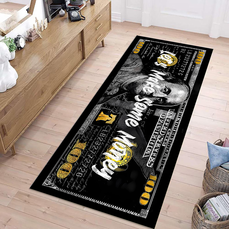 Commercial Printing Services - Colorful Creative Dollar Money Print Carpet