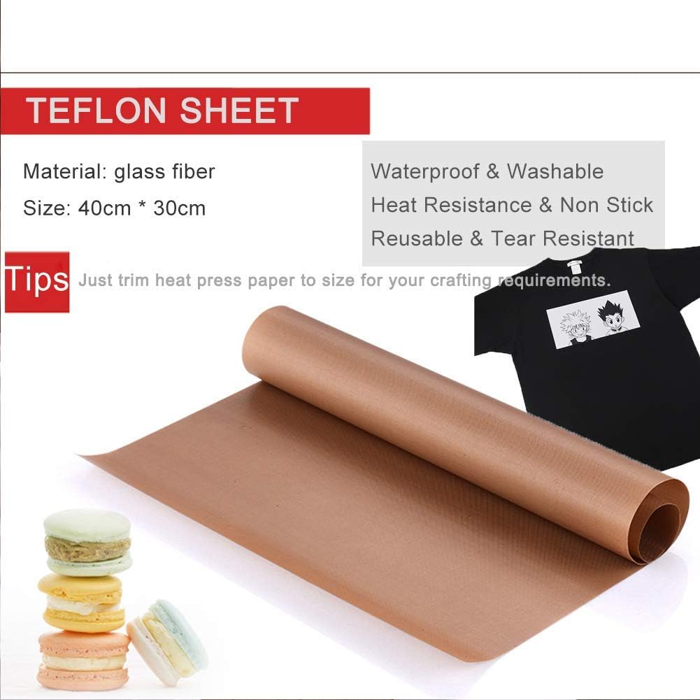Te-flon Sheet for Heat Press,  - đánh giá và giá Heat Press Teflon Sheet