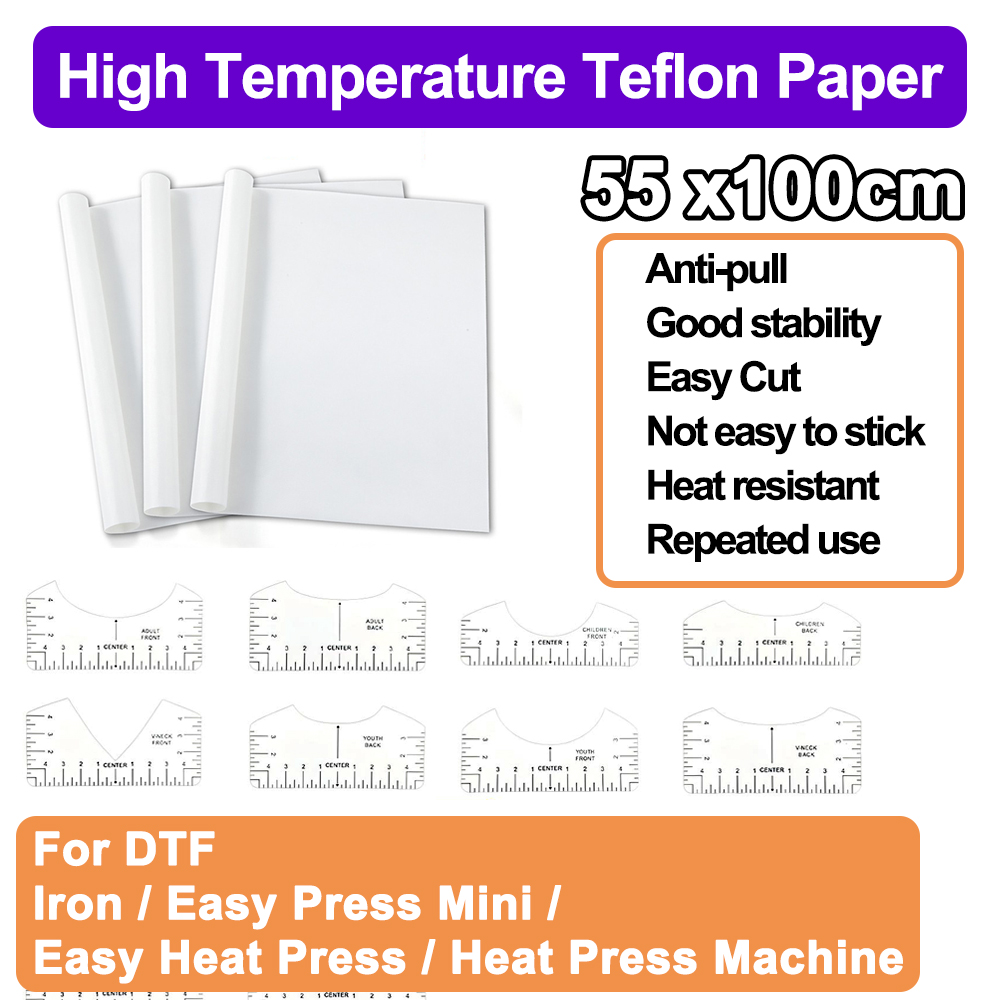 Teflonning High Temperature Re - đánh giá và giá Heat Press Teflon Sheet