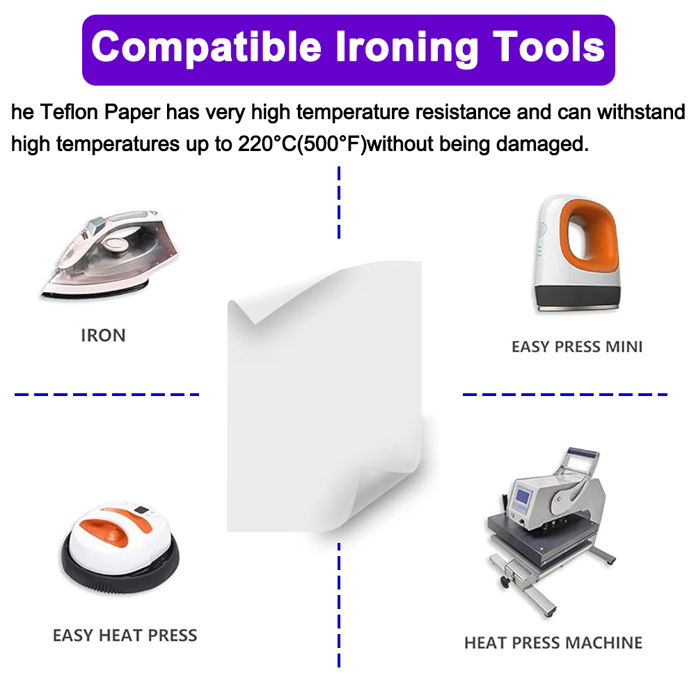 Teflonning High Temperature Re - đánh giá và giá Heat Press Teflon Sheet