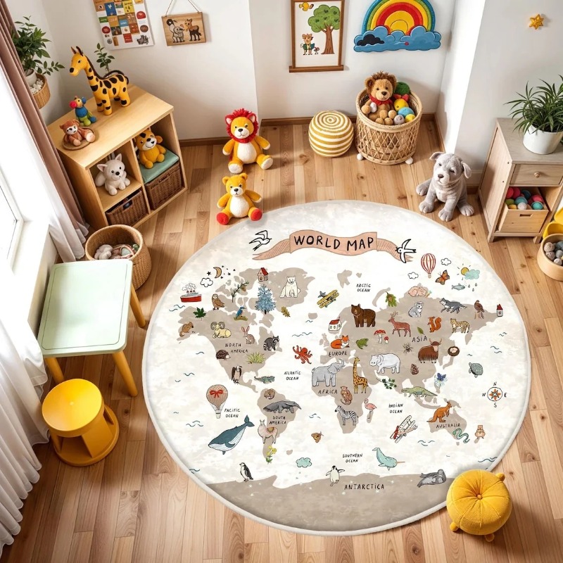Children's Play Round Floor Ma - đánh giá và giá Commercial Printing Services