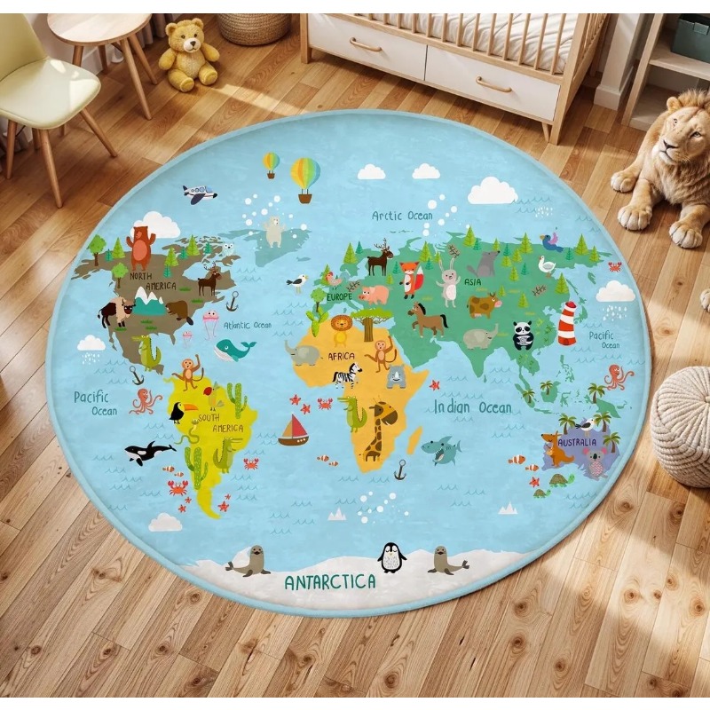 Children's Play Round Floor Ma - đánh giá và giá Commercial Printing Services