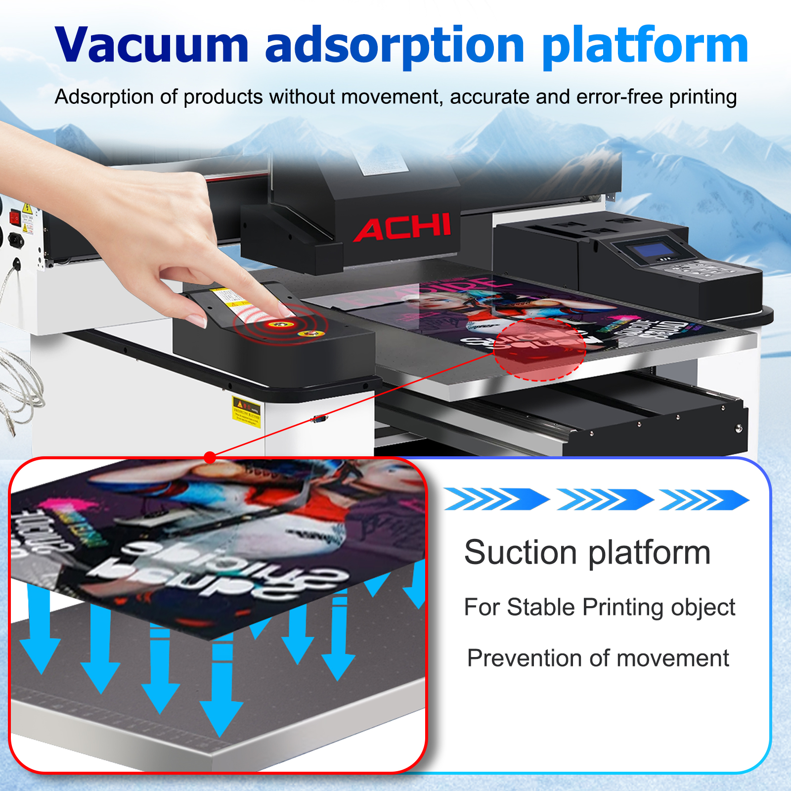 UV Flatbed Printer A1 Size UV  - đánh giá và giá Commercial Glass Printing