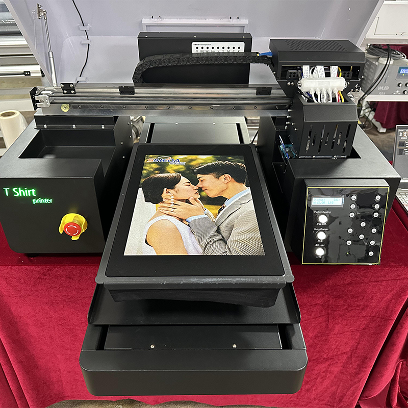 Flatbed Garment Dtg Printer I3 - đánh giá và giá Commercial Printing Machine For Shirts
