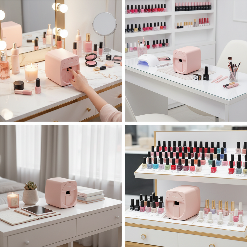 Portable 3D Nail Art Printer S - đánh giá và giá Commercial Nail Printing Machine