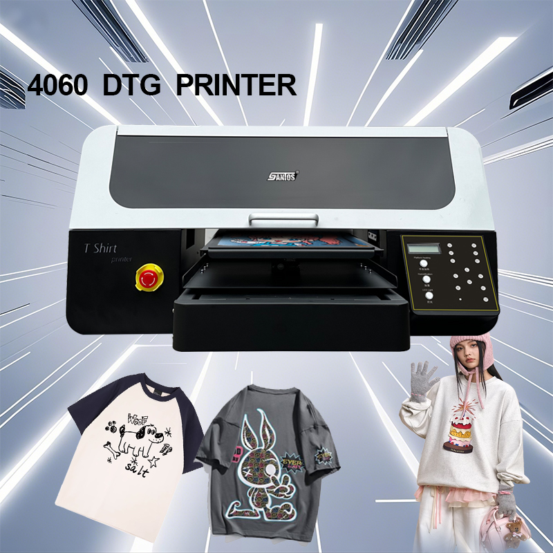 DTG T-Shirt Printer 40CM*60CM  - đánh giá và giá Commercial Printing Machine For Shirts