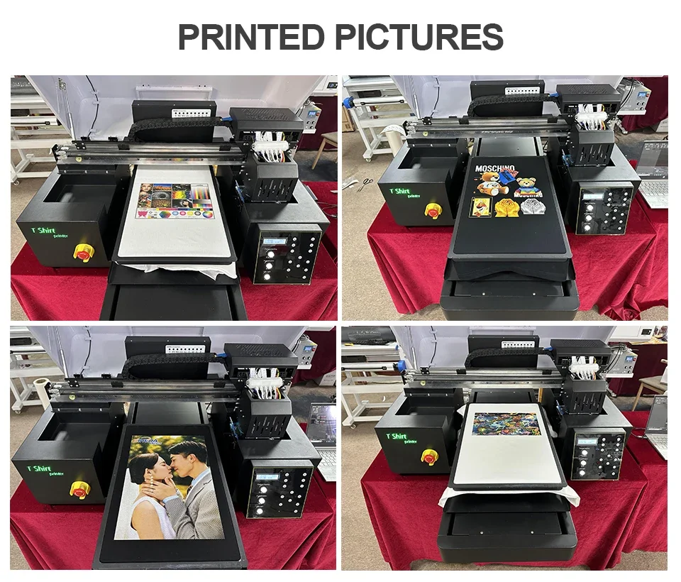 DTG T-Shirt Printer 40CM*60CM  - đánh giá và giá Commercial Printing Machine For Shirts
