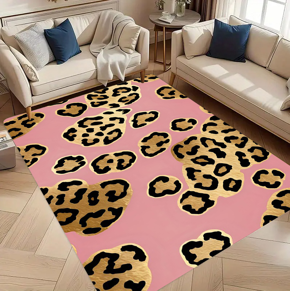Pink Leopard Print Carpet Soft - đánh giá và giá Commercial Printing Services
