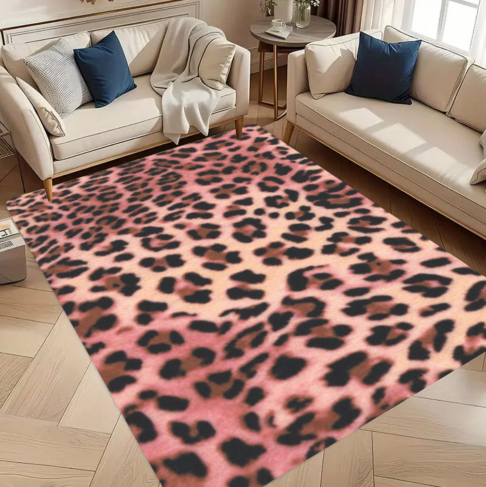 Pink Leopard Print Carpet Soft - đánh giá và giá Commercial Printing Services