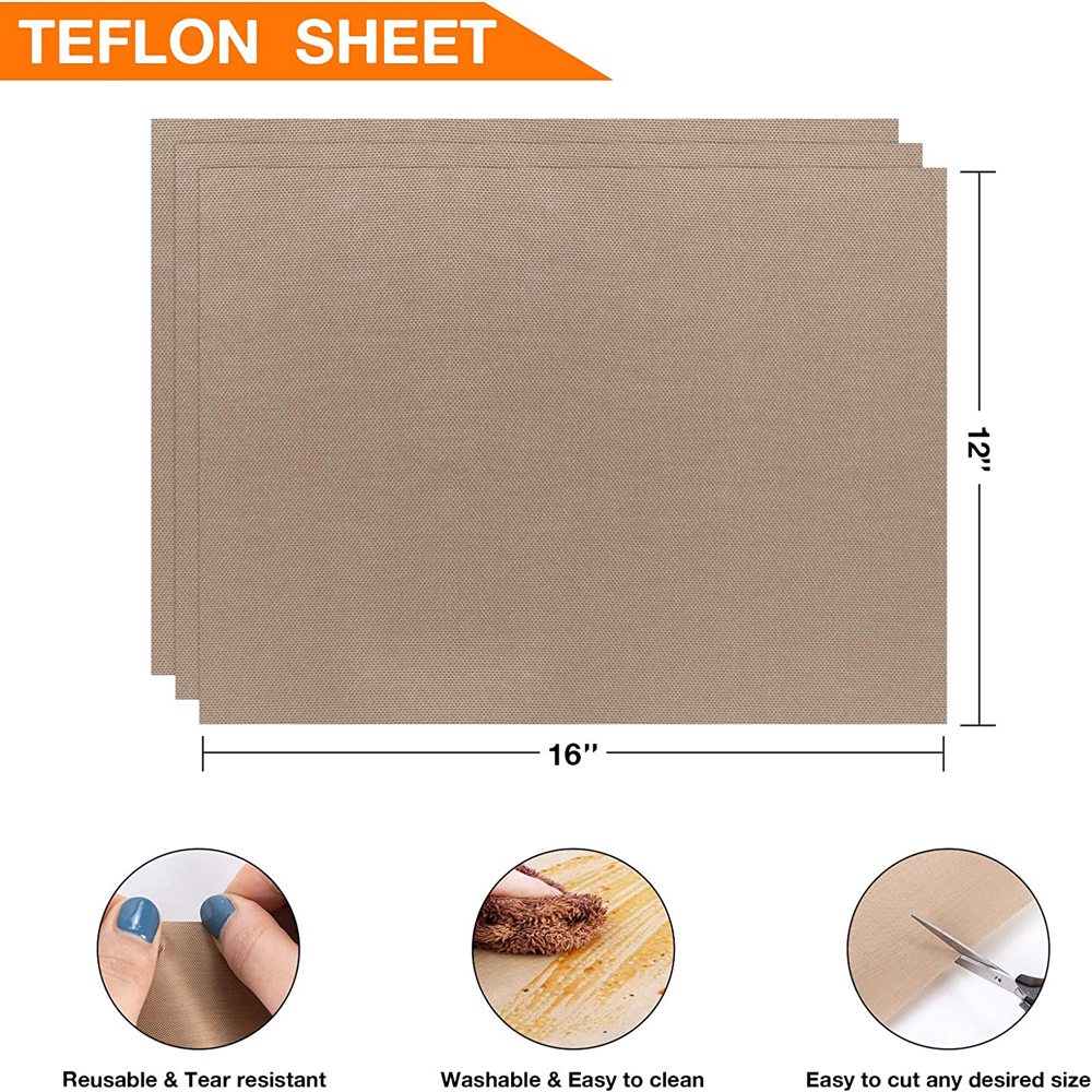 PTFE Sheet for Ironing Heat Pr - đánh giá và giá Heat Press Teflon Sheet