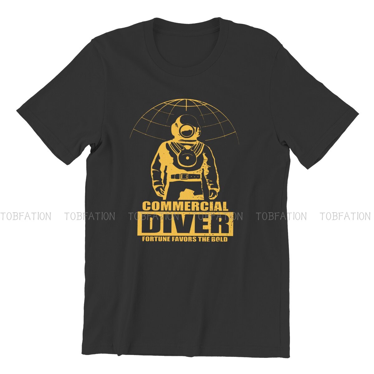Commercial Diver Yellow Casual - đánh giá và giá Commercial Shirt Printing