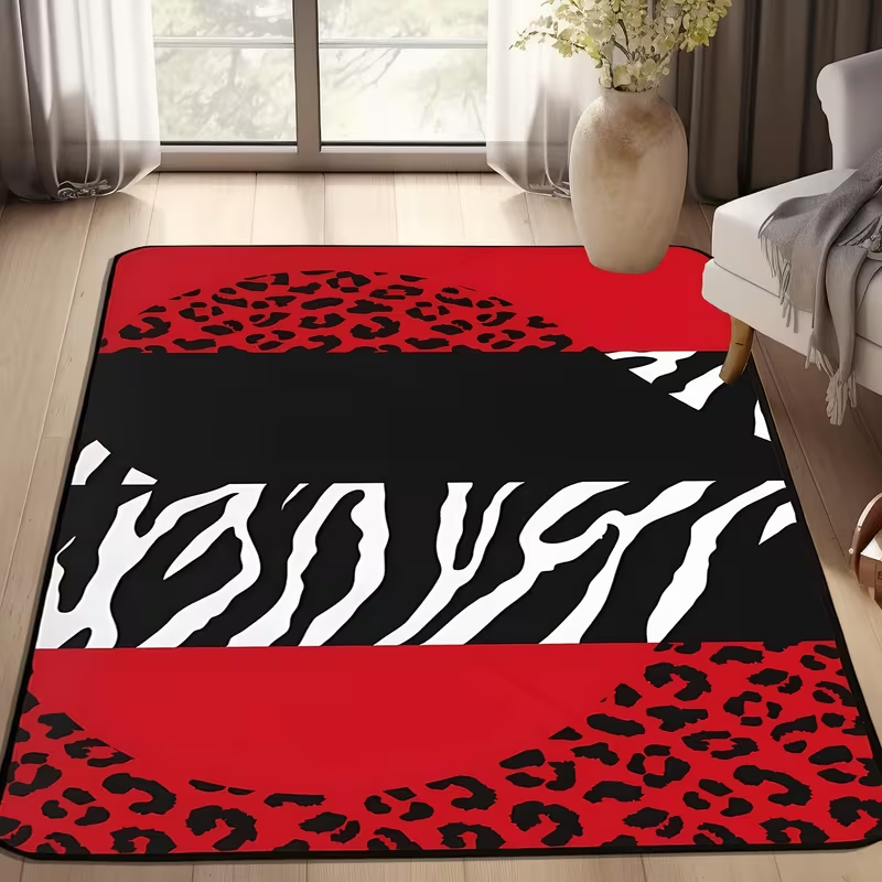 Pink Leopard Zebra Print Rug M - đánh giá và giá Commercial Printing Services