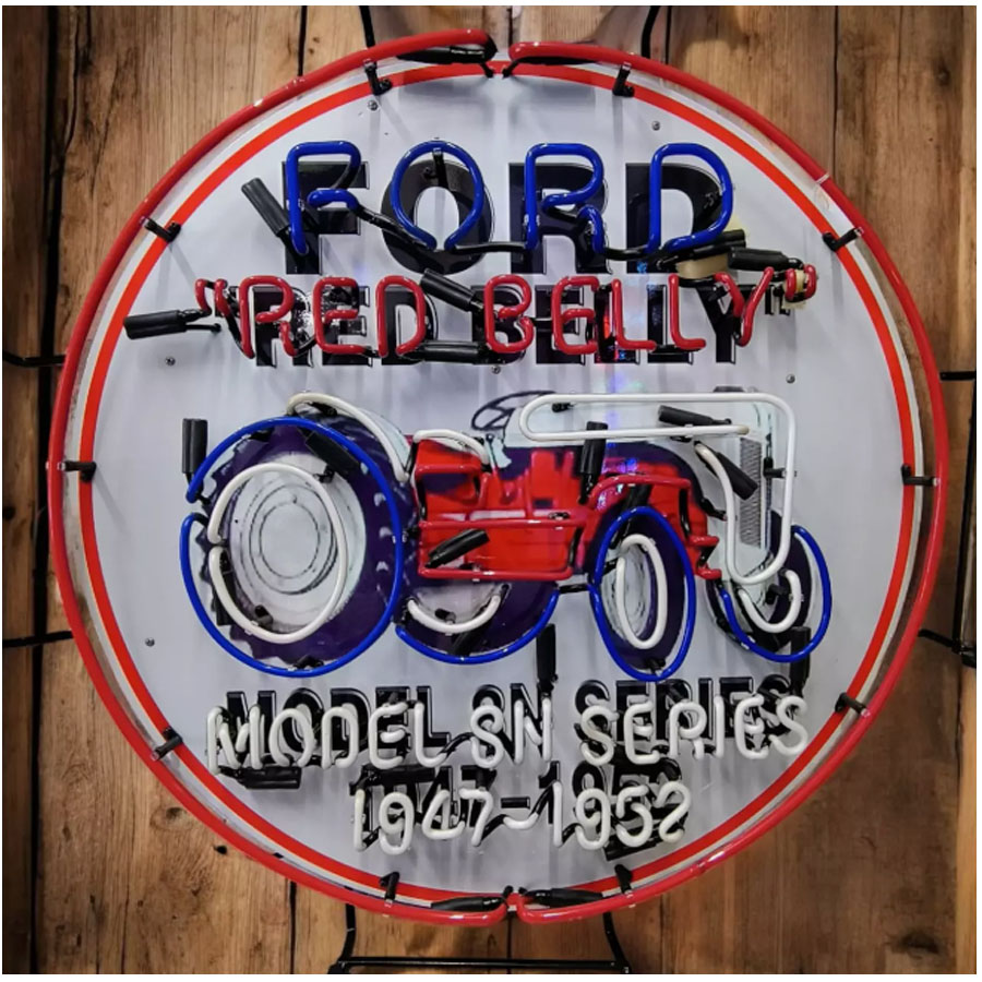 For Red Belly Neon Sign Tracto - đánh giá và giá Commercial Glass Printing