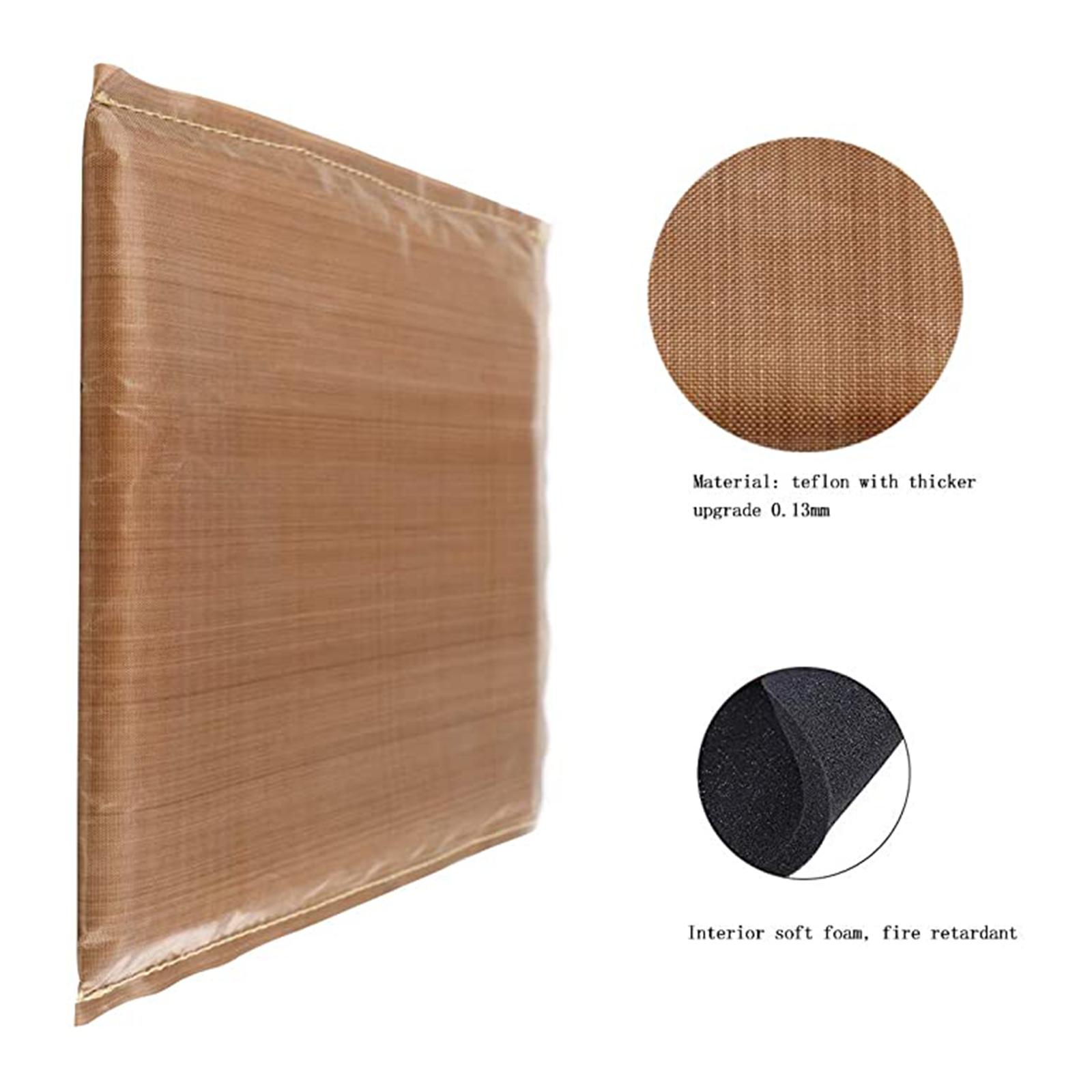 Multi Size Heat Press Pillows  - đánh giá và giá Heat Press Teflon Sheet